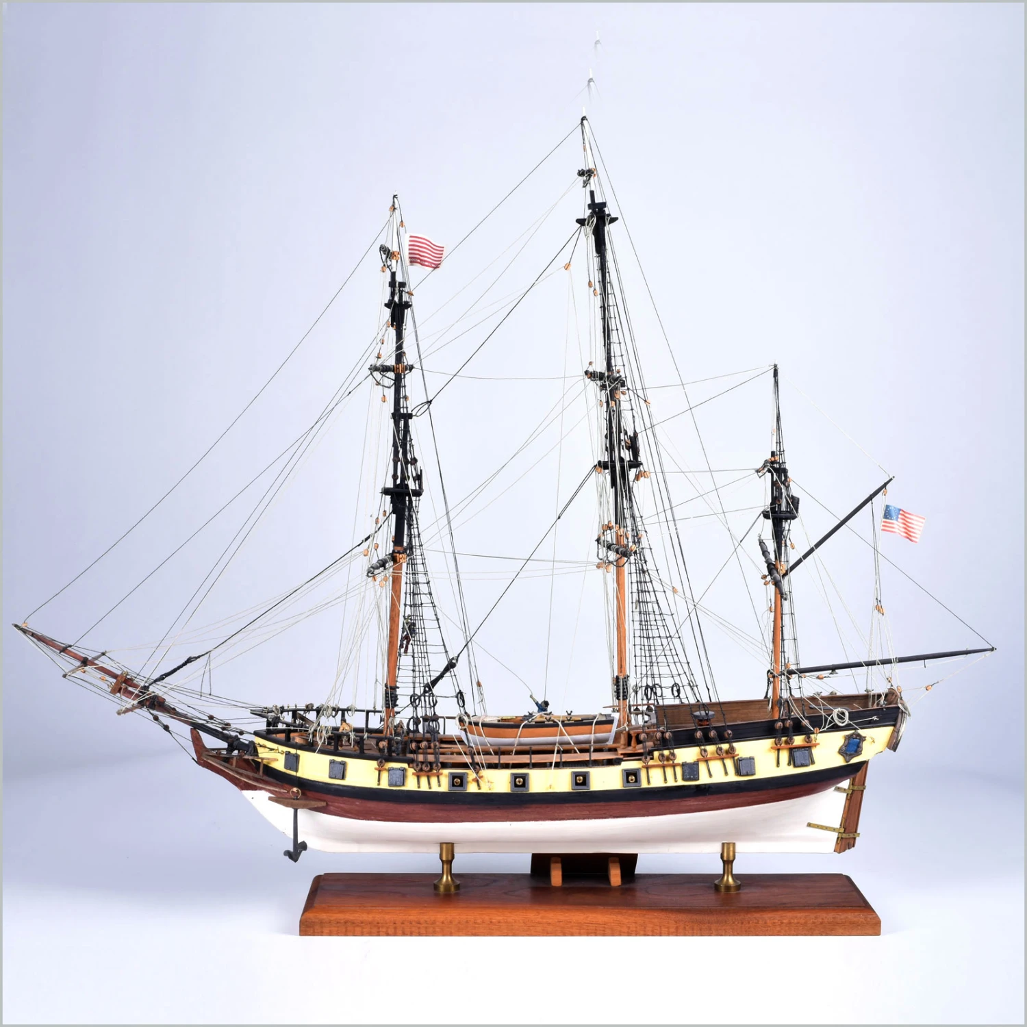 Model Shipways Rattlesnake US Privateer 1:64 Scale Master Builders Combo Set - Image 5