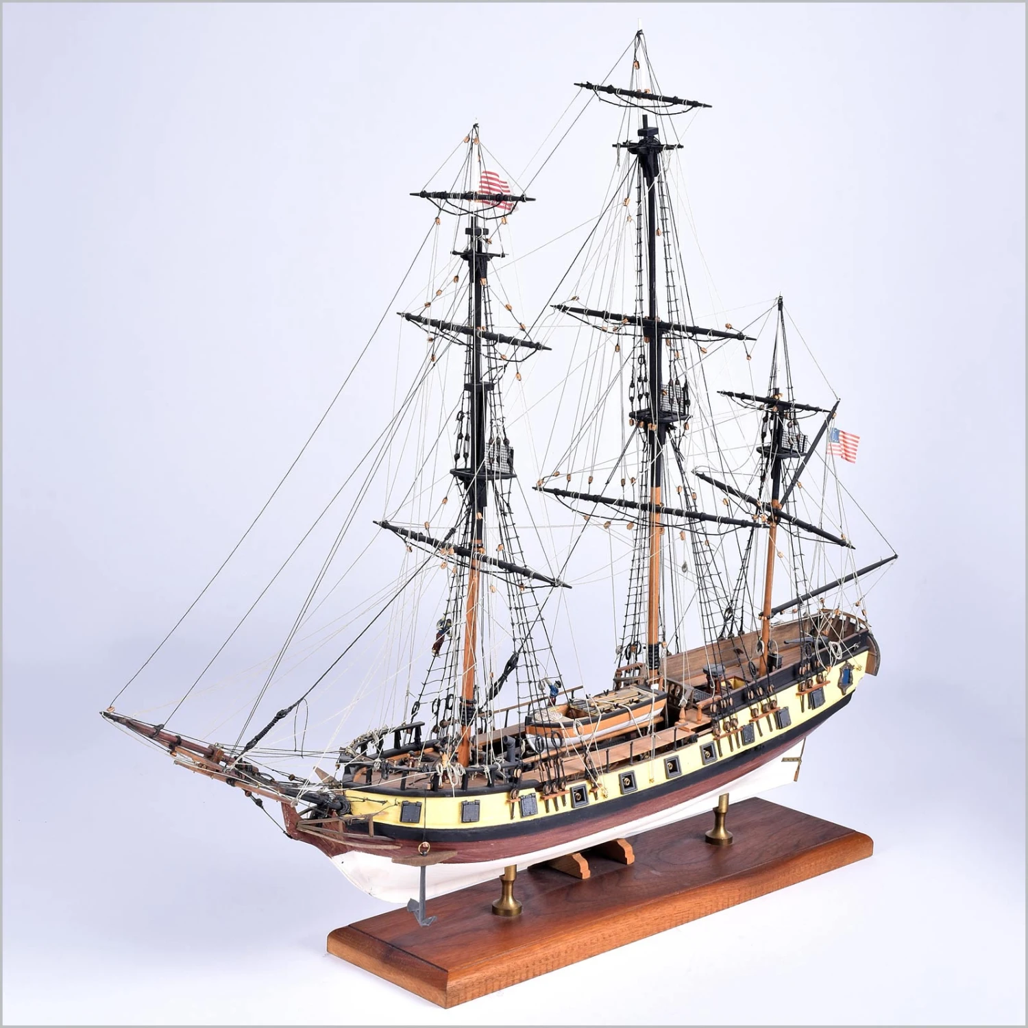 Model Shipways Rattlesnake US Privateer 1:64 Scale Master Builders Combo Set - Image 6