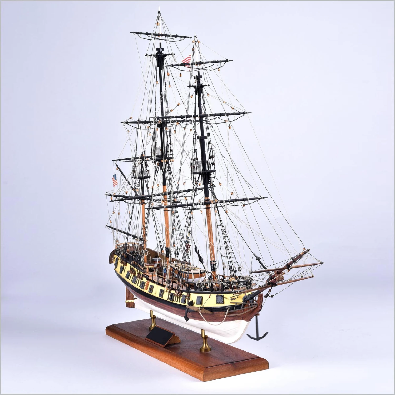Model Shipways Rattlesnake US Privateer 1:64 Scale Master Builders Combo Set - Image 7
