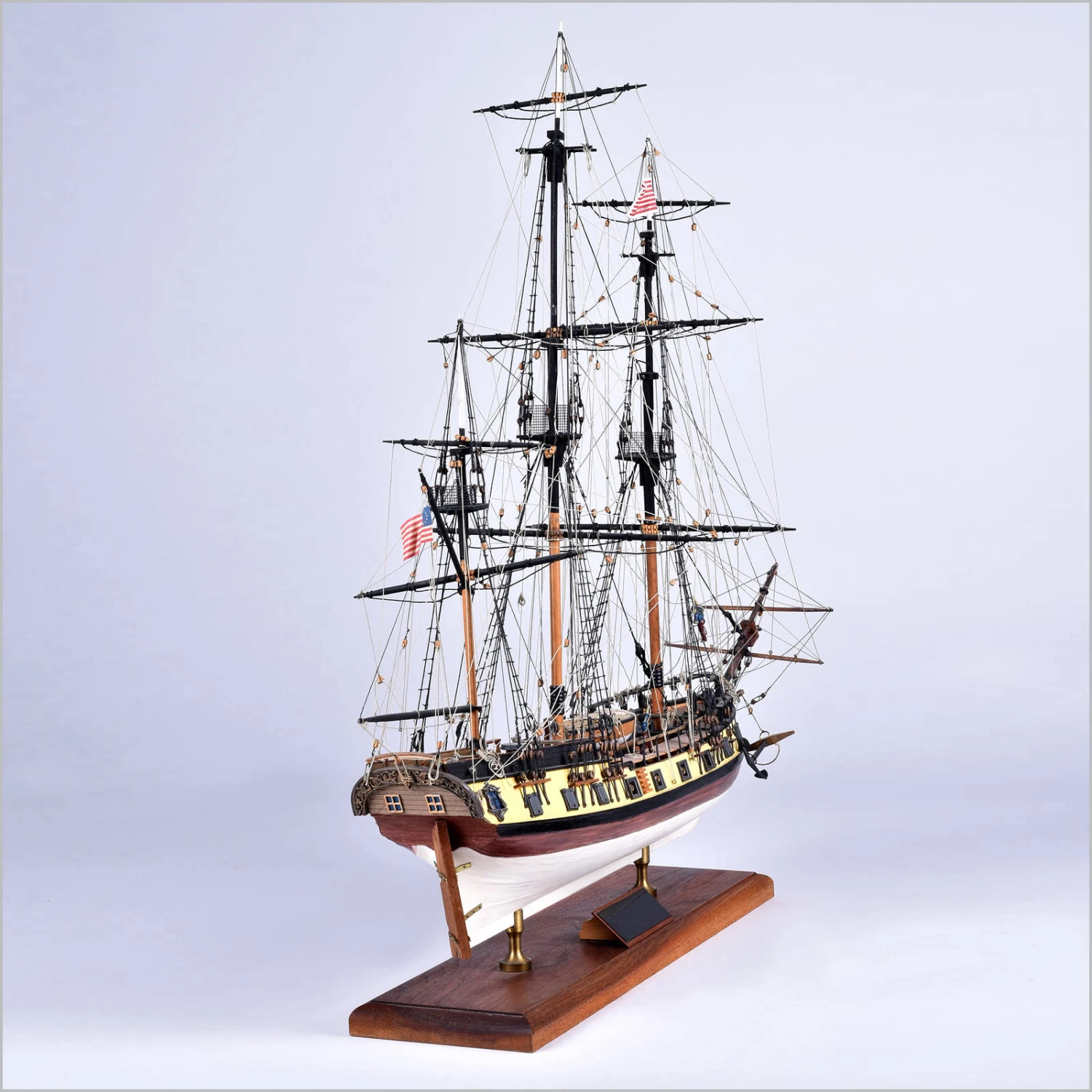Model Shipways Rattlesnake US Privateer 1:64 Scale Master Builders Combo Set - Image 8