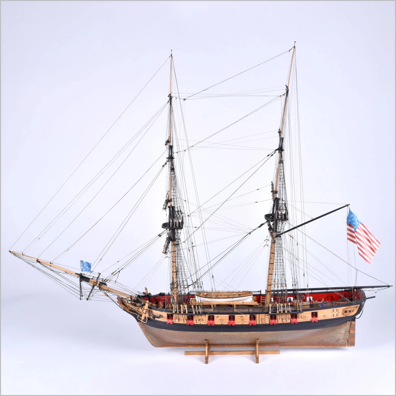 Model Shipways SYREN US BRIG 1803 1:64 SCALE