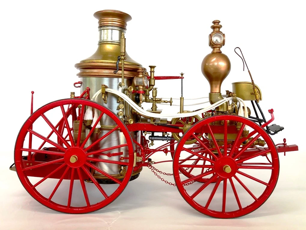 MODEL TRAILWAYS ALLERTON STEAM PUMPER FIRE ENGINE 1:12 SCALE - Image 10