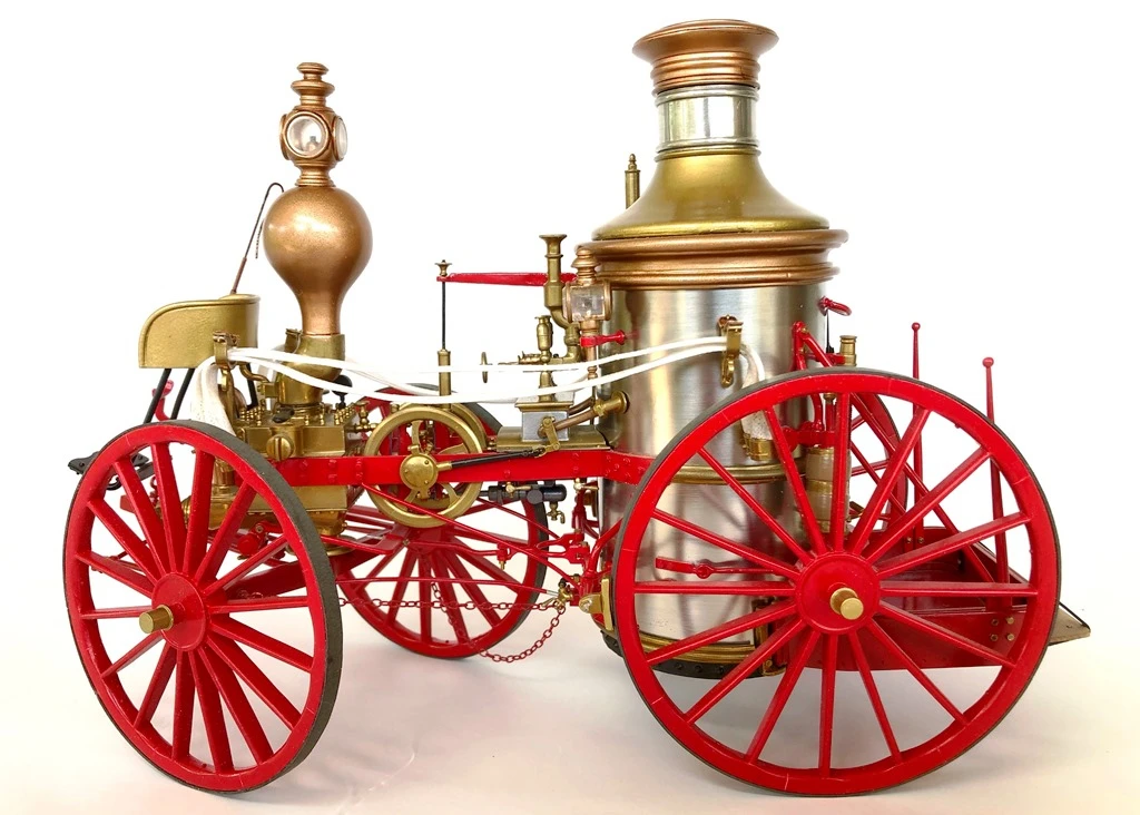 MODEL TRAILWAYS ALLERTON STEAM PUMPER FIRE ENGINE 1:12 SCALE