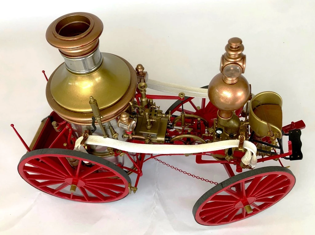 MODEL TRAILWAYS ALLERTON STEAM PUMPER FIRE ENGINE 1:12 SCALE - Image 5
