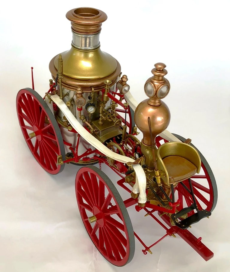 MODEL TRAILWAYS ALLERTON STEAM PUMPER FIRE ENGINE 1:12 SCALE - Image 6