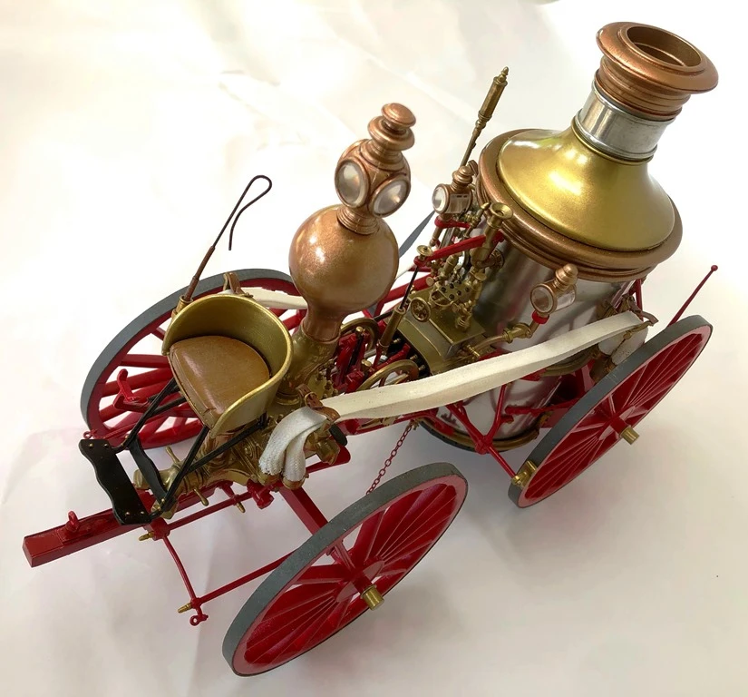 MODEL TRAILWAYS ALLERTON STEAM PUMPER FIRE ENGINE 1:12 SCALE - Image 7