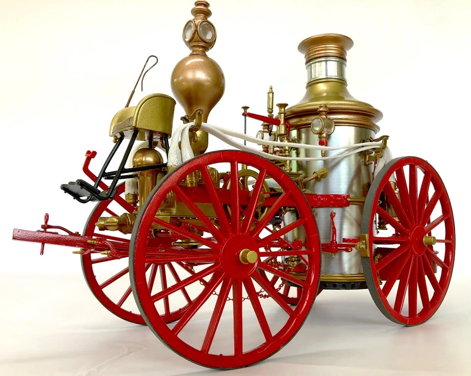 MODEL TRAILWAYS ALLERTON STEAM PUMPER FIRE ENGINE 1:12 SCALE - Image 8