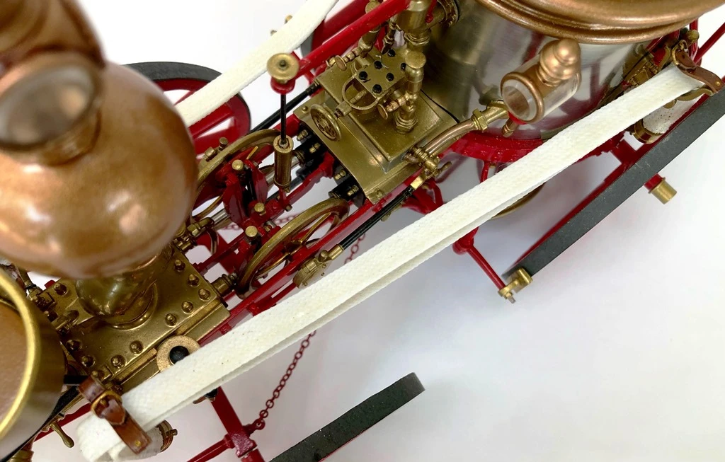 MODEL TRAILWAYS ALLERTON STEAM PUMPER FIRE ENGINE 1:12 SCALE - Image 9