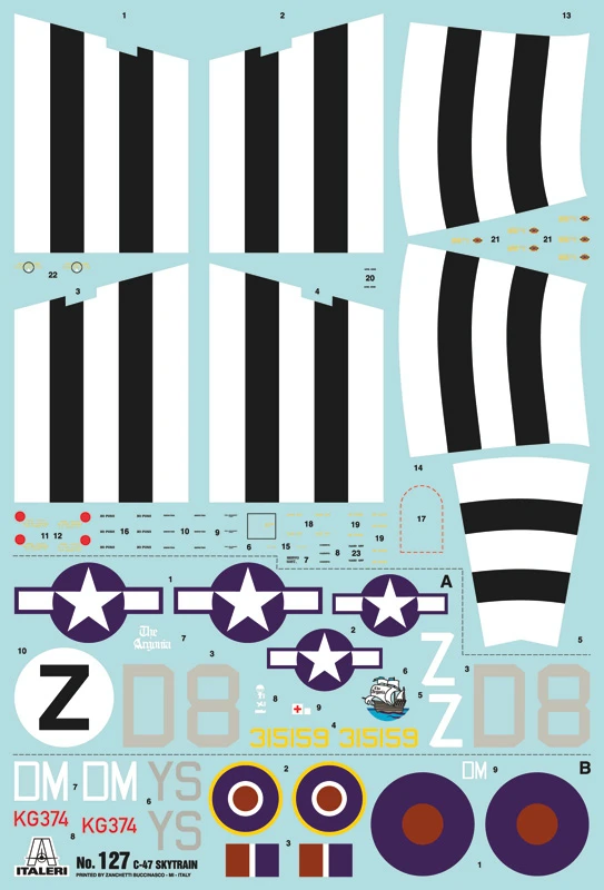 Italeri C- 47 SKYTRAIN 1:72 Scale - Image 5