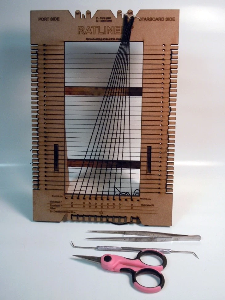 Model Shipways Ratliner Combo - All Three Shroud Building Tools For Various Scales - Image 2