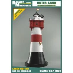 Shipyard Roter Sand Lighthouse 1:87 HO Scale