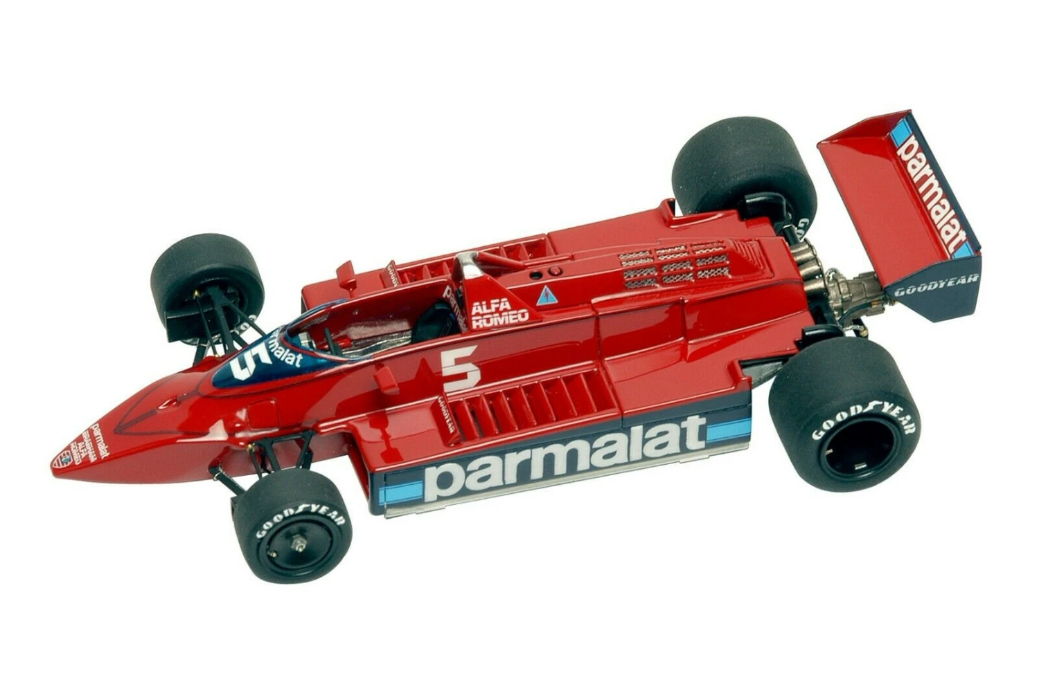 Tameo SLK 031 Alfa Romeo BT48 -W Hite Metal Car Kit - Scale 1:43, RP-GB