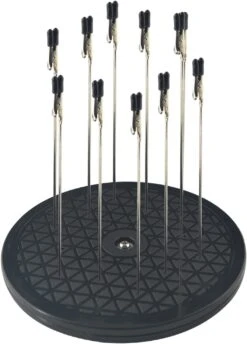 Turntable For Painting With Alligator Clips