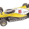 Tameo TMK008 Formula 1 Renault RE40 Turbo- White Metal Car Kit - Scale 1:43, Made In Italy
