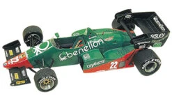 Tameo TMK 012 Alfa Romeo 184 T 1984 - White Metal Car Kit - Scale 1:43, Made In Italy