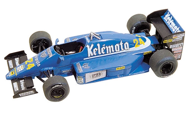 Tameo TMK048 Osella FA1/G Alfa Romeo 1986 - White Metal Car Kit - Scale 1:43, Made In Italy