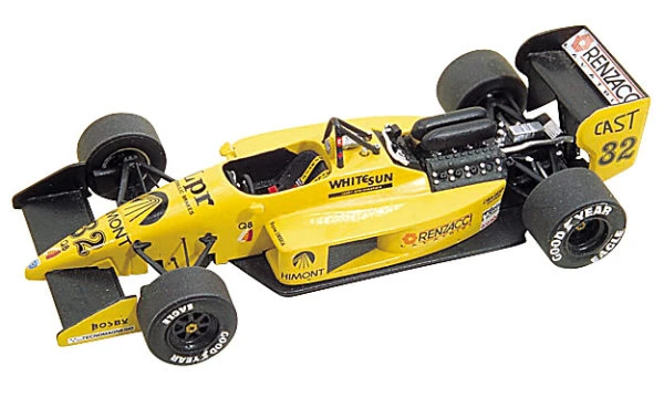 Tameo TMK063 Coloni Cosworth CF187 - 1987 - White Metal Car Kit - Scale 1:43, Made In Italy