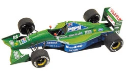 Tameo TMK150 Jordan 191 Ford - 1991 - White Metal Car Kit - Scale 1:43, Made In Italy