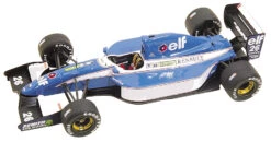 Tameo TMK160 Ligier Js-37 Renault - 1993 - White Metal Car Kit - Scale 1:43, Made In Italy