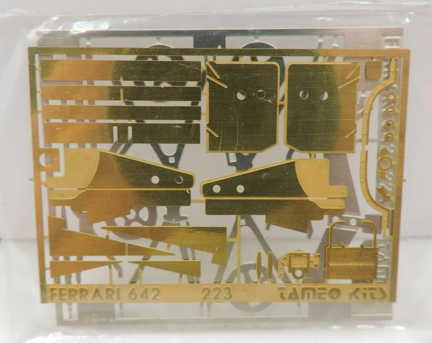 Tameo TMK 136 Ferrari 642 - White Metal Car Kit - Scale 1:43, RP-GB - Image 5