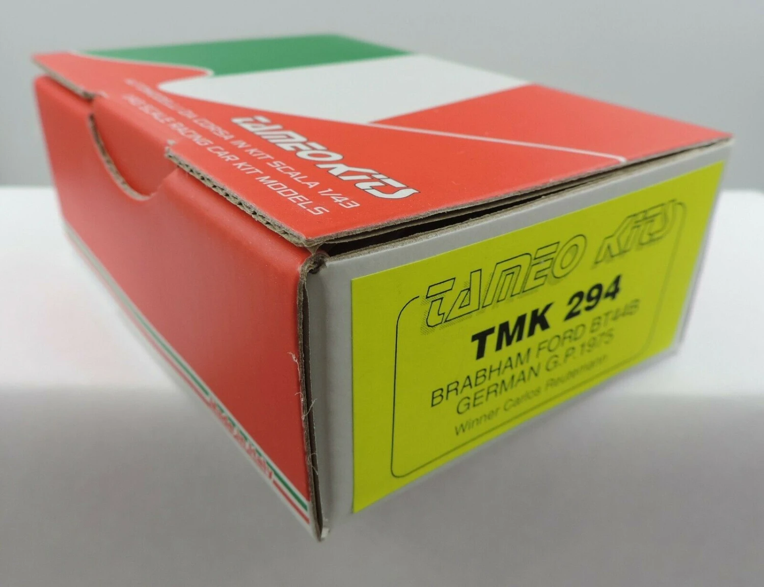 Tameo TMK 294 Brabham Ford BT-44B - White Metal Car Kit - Scale 1:43, RP-GB - Image 10