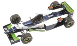 Tameo TMK214 Minardi 195bFord- 1996 - White Metal Car Kit - Scale 1:43, Made In Italy
