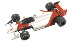 Tameo TMK289 McLaren MP4/3 TAG - 1987 - White Metal Car Kit - Scale 1:43, Made In Italy