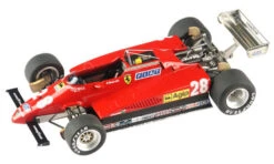 Tameo TMK316 Ferrari 126 C2 - 1982 - White Metal Car Kit - Scale 1:43, Made In Italy
