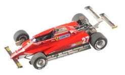 Tameo TMK320 Ferrari 126 C2 - 1982 - White Metal Car Kit - Scale 1:43, Made In Italy