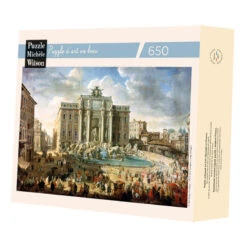 Michele Wilson Puzzles - THE TREVI FOUNTAIN - (650)