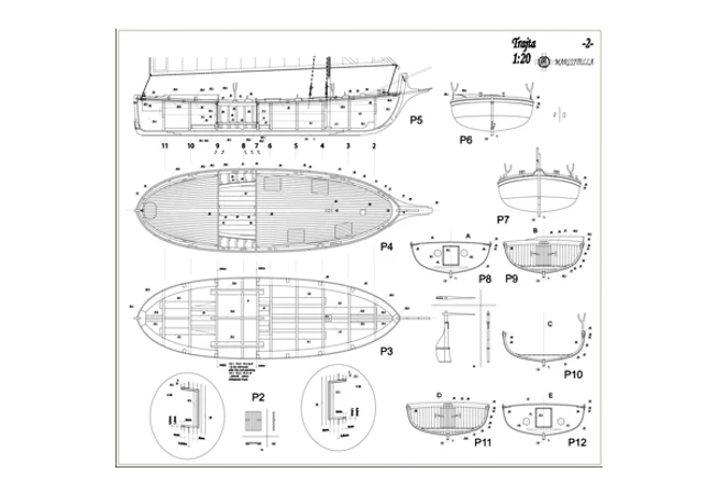 Maris Stella Trajta - Fishing And Cargo Boat From Korula 1:20 Scale - Image 16