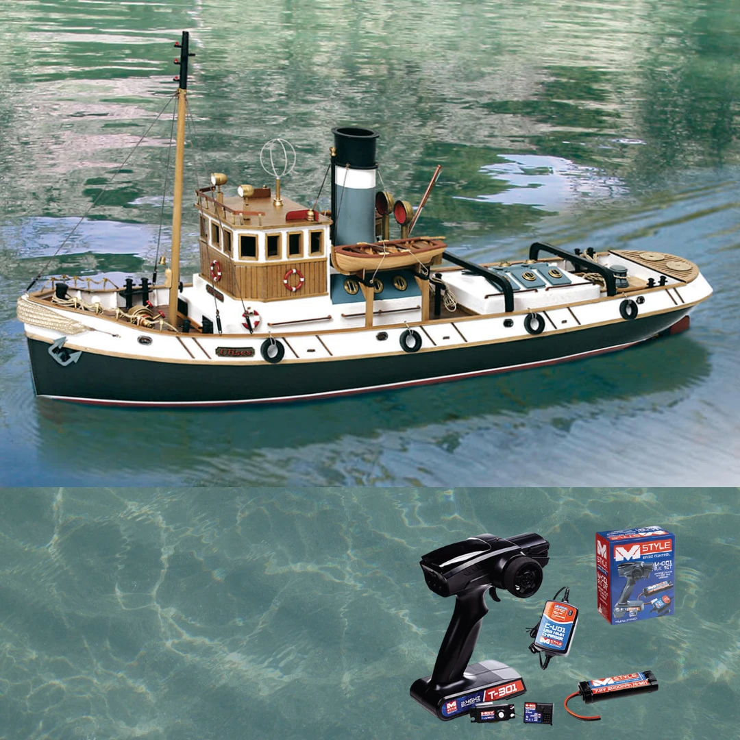 Occre Ulises R/C 1:30 Scale + RC Combo Set - Image 8