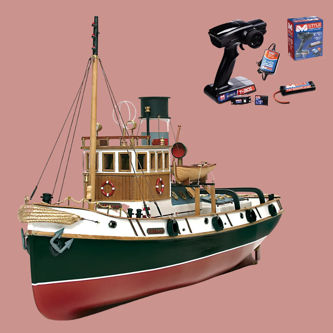 Occre Ulises R/C 1:30 Scale + RC Combo Set