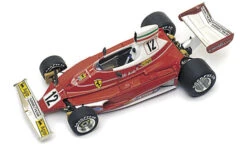 Tameo WCT075 Ferrari 312T - 1975 Monaco Grand Prix - White Metal Car Kit - Scale 1:43, Made In Italy