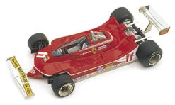 Tameo WCT079 Ferrari 312T4 - 1979 Italian Grand Prix - White Metal Car Kit - Scale 1:43, Made In Italy