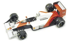 Tameo 64T-001 McLaren MP4/4 Honda - 1988 Japanese Grand Prix - White Metal Car Kit - Scale 1:64