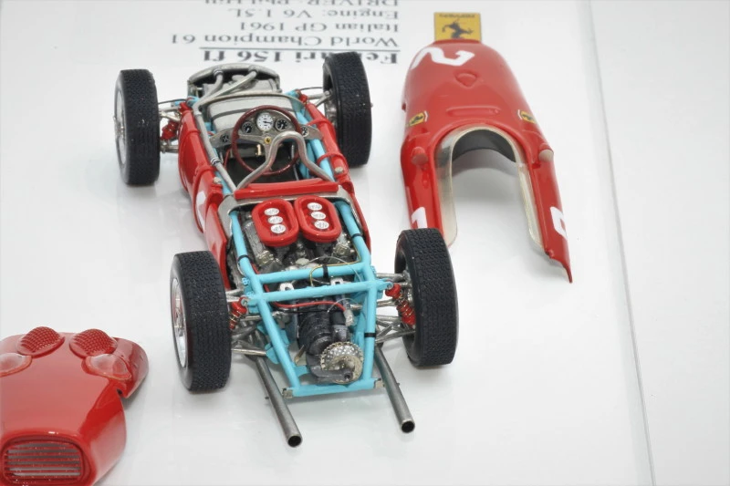 Tameo WCT061 Ferrari 156 F1 Italian GP 1961 "Sharknose" 1:43 - Image 9