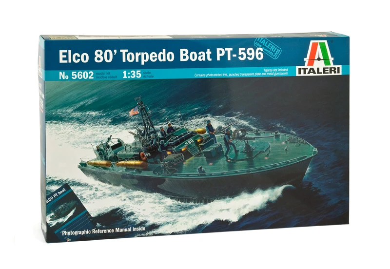 Italeri ELCO 80 'PT - 596 TORPEDO BOAT