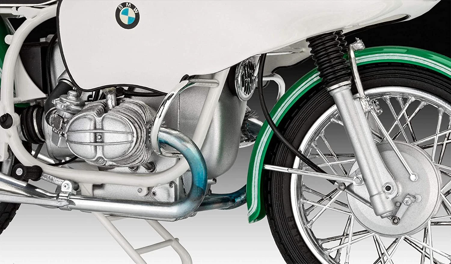 Revell Of Germany BMW R75/5 Police Motorcycle 1:8 Scale - Image 11