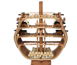 ZHL USS Bonhomme Richard Full Rib Cross Section Cheery Version 1:48 Scale