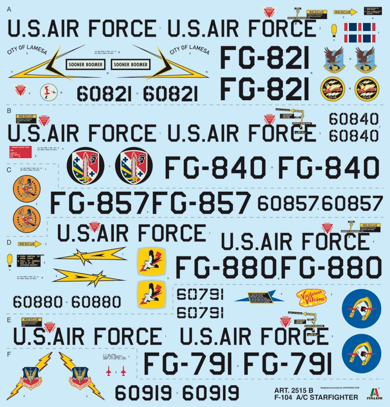 Italeri 1/32 F-104 Starfighter A/C - Image 12