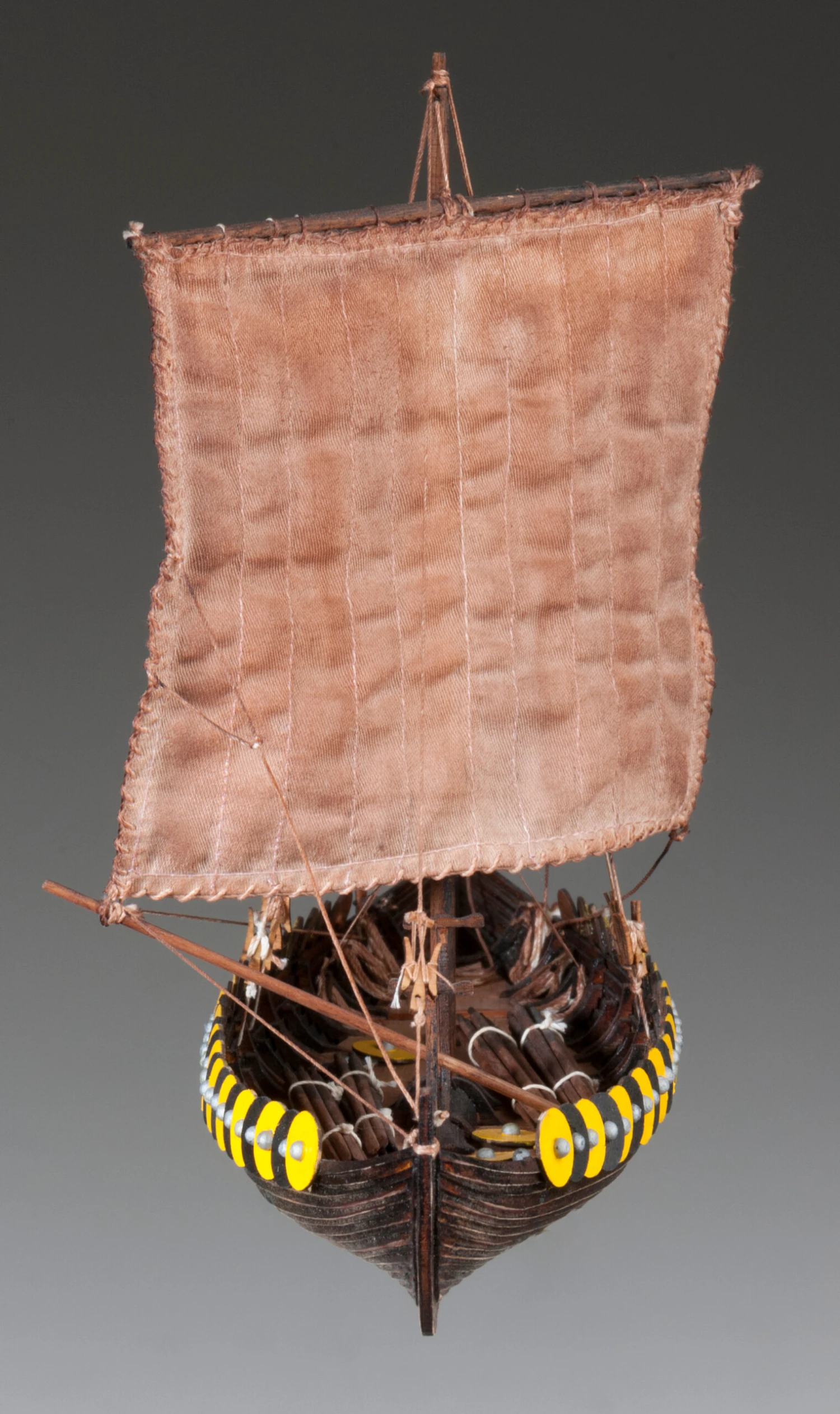 Dusek D002 Viking Gokstadt - Plank-On-Frame Wood Ship Model Kit - 1:72 Scale - 305mm (12-1/4") Long - Image 3