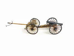 Guns Of History MS4003CB Napoleon Cannon With Limber - Wood & Brass Model Kit Combination 1:16 Scale