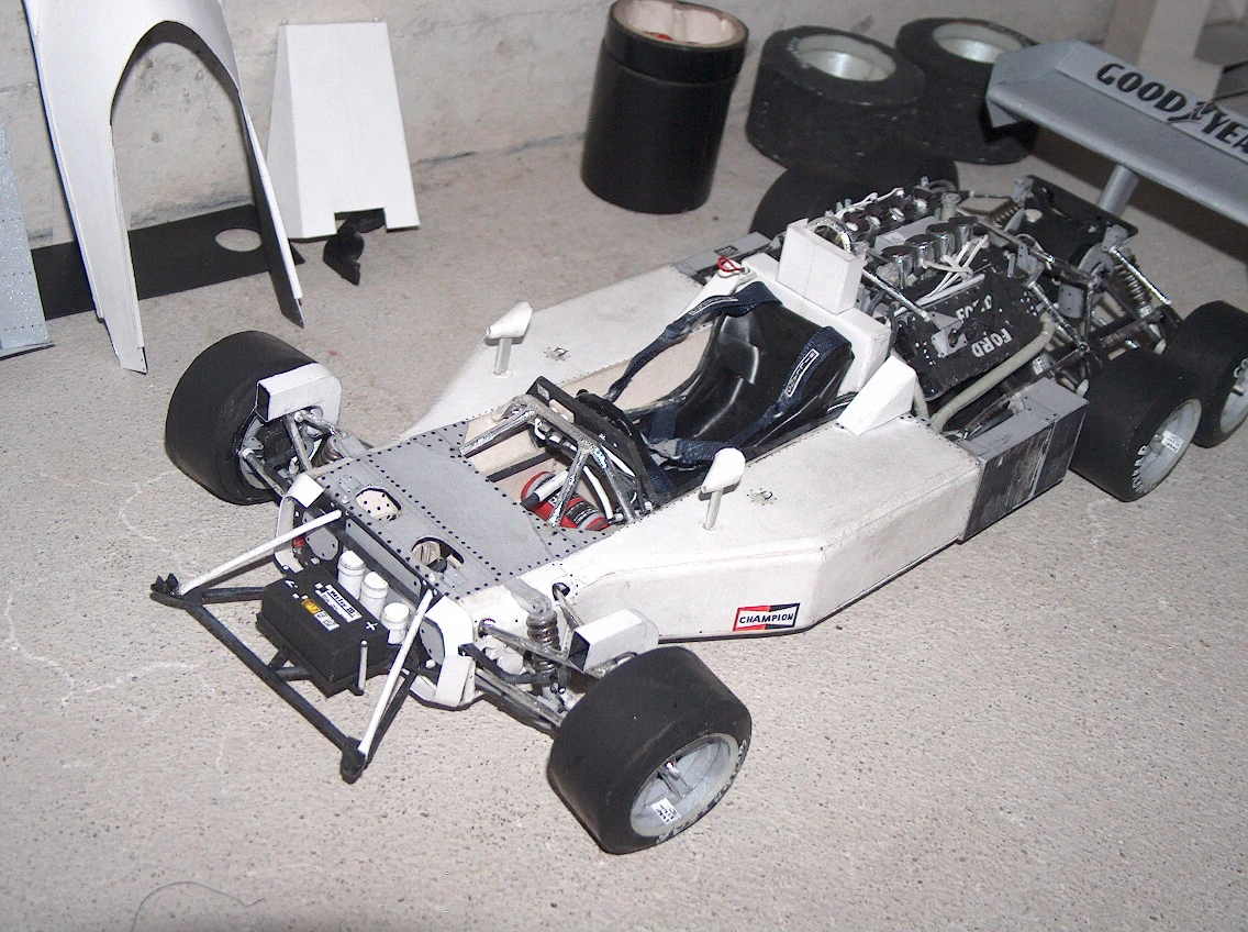 Tameo TMK260 March 2-4-0 Ford "Press Version" - 1976 - White Metal Car Kit - Scale 1:43, Made In Italy - Image 6