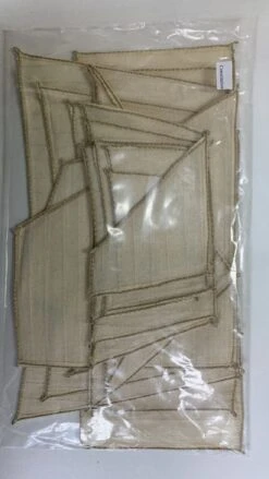 Set Of 16 Sails For Model Shipways Constitution 1:76 Scale