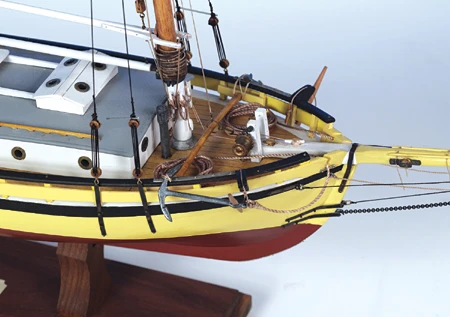 Model Shipways GLAD TIDINGS PINKY SCHOONER 1:24 SCALE - Image 2