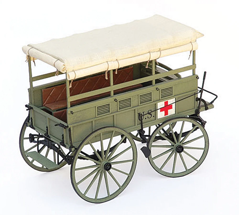 GUNS OF HISTORY CIVIL WAR RUCKER AMBULANCE 1:16 SCALE