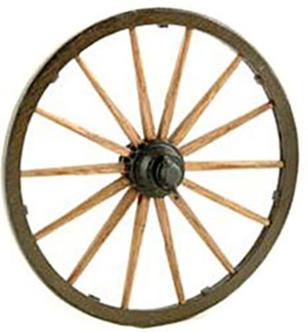 Guns Of History CANNON WOODEN WHEEL SET 1:16 SCALE - Image 2